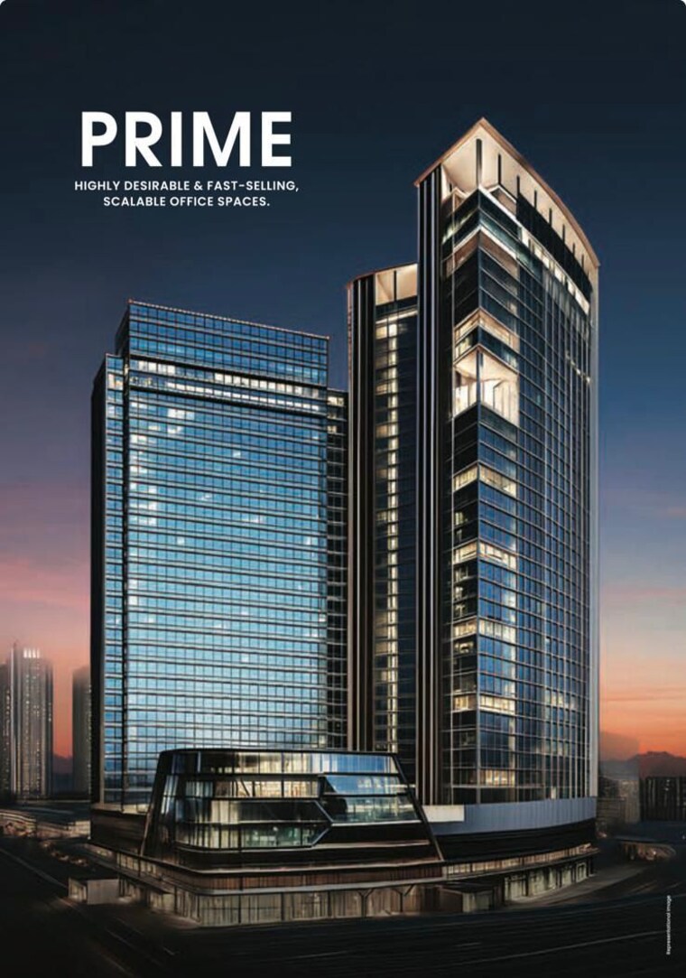 Exterior View, raheja-prime-2 Commercial Office Space 534 Sq.Ft. In Juinagar Navi Mumbai 9386660