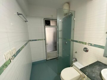 Bathroom in 2 BHK Apartment at Nahar Lilium Lantana, Chandivali – for Rent
