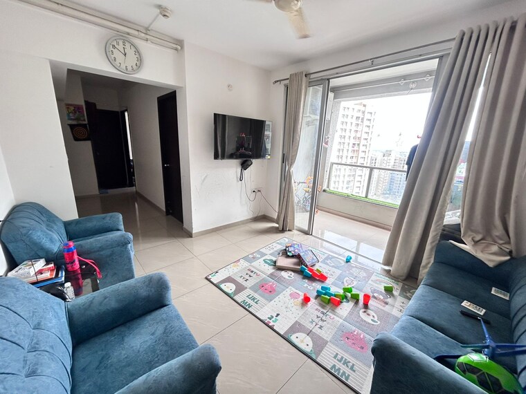 Living Room, amanora-future-towers 1.5 Bedroom 800 Sq.Ft. Apartment In Hadapsar Pune 9386723