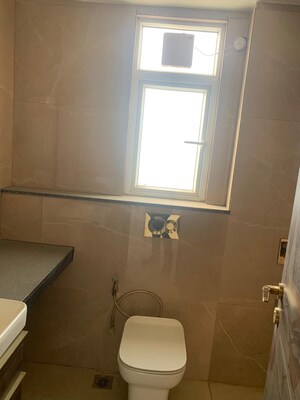 Bathroom in 3 BHK Apartment at Smart World Orchard, Sector 61 – for Rent