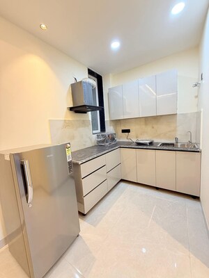 Kitchen in 1 BHK Builder Floor at Saket – for Rent