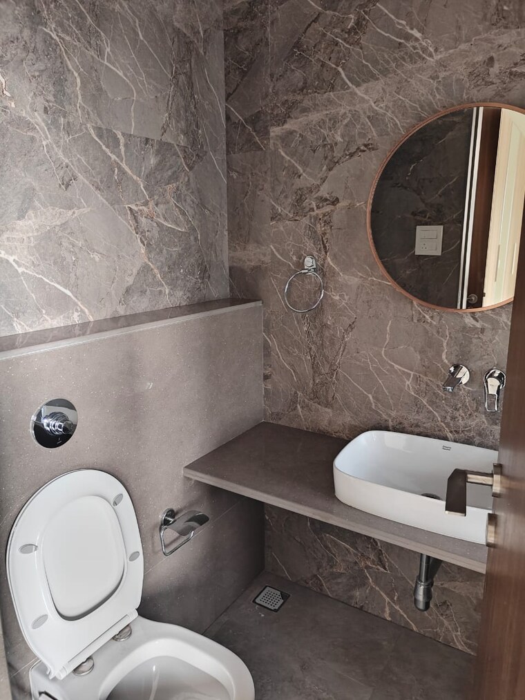 Bathroom, shree-mount-resort 2 Bedroom 750 Sq.Ft. Apartment In Chembur Mumbai 9386781