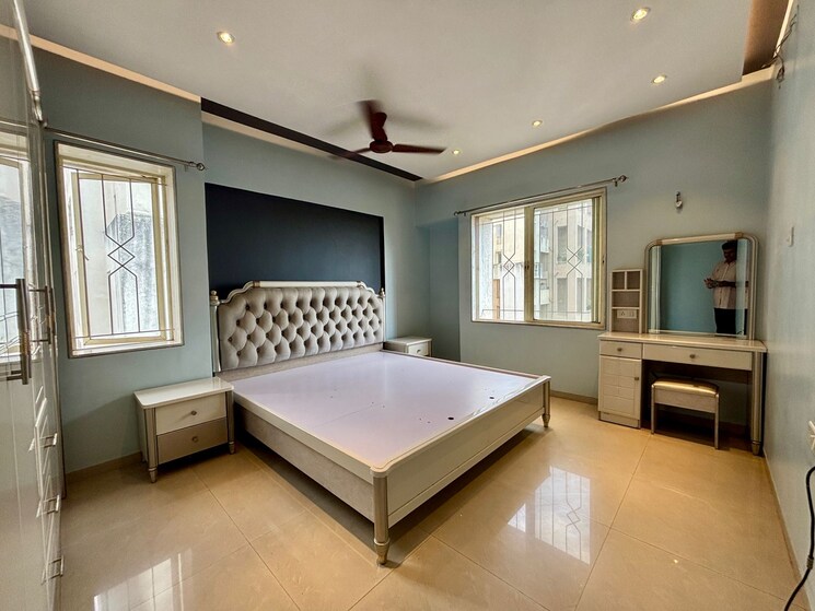 Bedroom, ambiience-greendale 3 Bedroom 1825 Sq.Ft. Apartment In Sopan Baug Pune 9386802