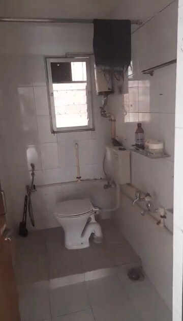 Bathroom in 2 BHK Apartment at Vasant Vihar Society, Manpada – for Rent