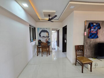 Living Room in 2 BHK Apartment at Shamik Elanza Santacruz, Vakola – for Rent