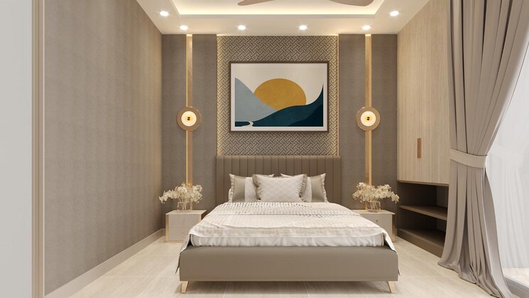 Bedroom, max-estate-360 4 Bedroom 3531 Sq.Ft. Apartment In Sector 36a Gurgaon 9386879