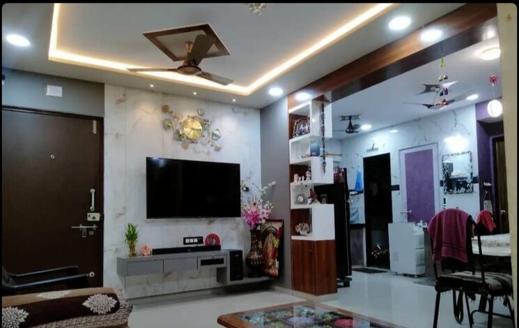 Living Room, iscon mall 2 Bedroom 1190 Sq.Ft. Apartment In Iscon Mall Surat 9386936