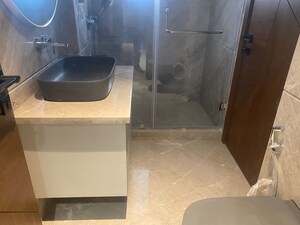 Bathroom in 3 BHK Apartment at Anand Niketan – for Rent