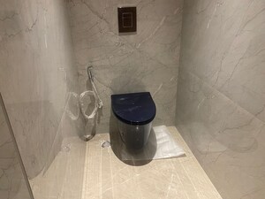 Bathroom in 3 BHK Apartment at Anand Niketan – for Rent