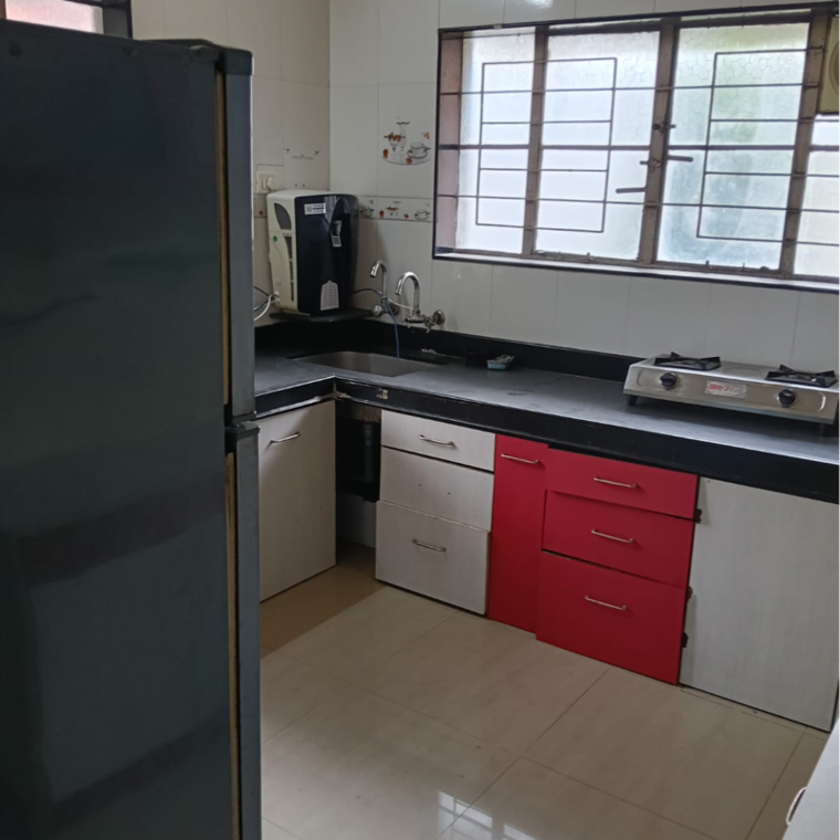 Kitchen, bopodi 3 Bedroom 1300 Sq.Ft. Apartment In Bopodi Pune 9386977
