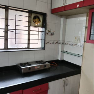 Kitchen in 3 BHK Apartment at Bopodi – for Rent