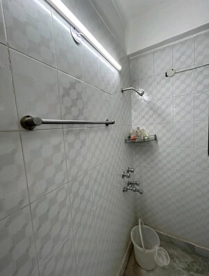 Bathroom in 3 BHK Apartment at Krishilok Apartment, Sector 45 – for Rent