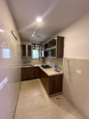 Kitchen in 2 BHK Builder Floor at Kalkaji – for Rent