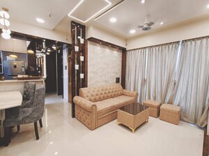 Living Room in 3 BHK Apartment at Regency Gardens, Kharghar Sector 6 – for Rent