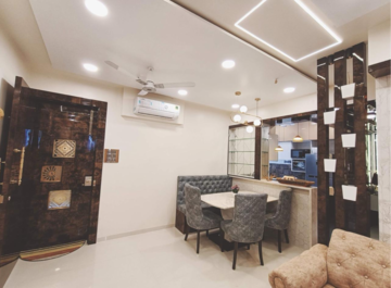 Living Room in 3 BHK Apartment at Regency Gardens, Kharghar Sector 6 – for Rent