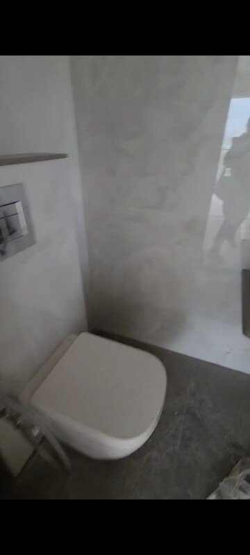 Washroom in 3 BHK Apartment at Sambhav Brightland, Bandra West – for Rent