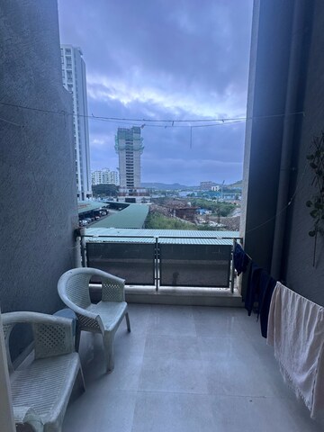 Balcony in 2 BHK Apartment at Ganga Legend, Bavdhan – for Sale