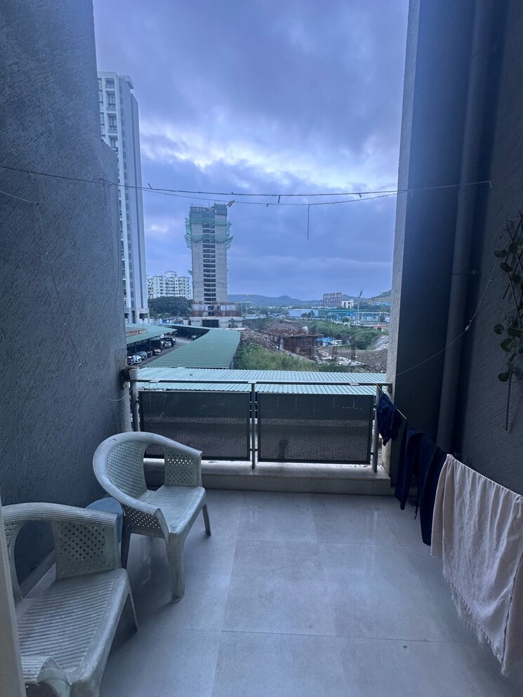 Balcony, ganga-legend 2 Bedroom 650 Sq.Ft. Apartment In Bavdhan Pune 9387042