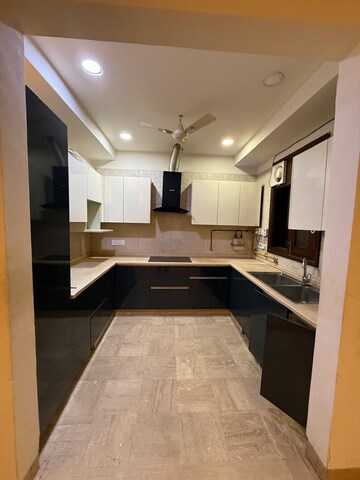 Kitchen in 3 BHK Builder Floor at Nehru Enclave – for Rent