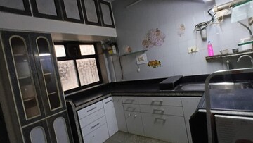 Kitchen in 3 BHK Apartment at Goregaon West View CHS, Goregaon West – for Rent