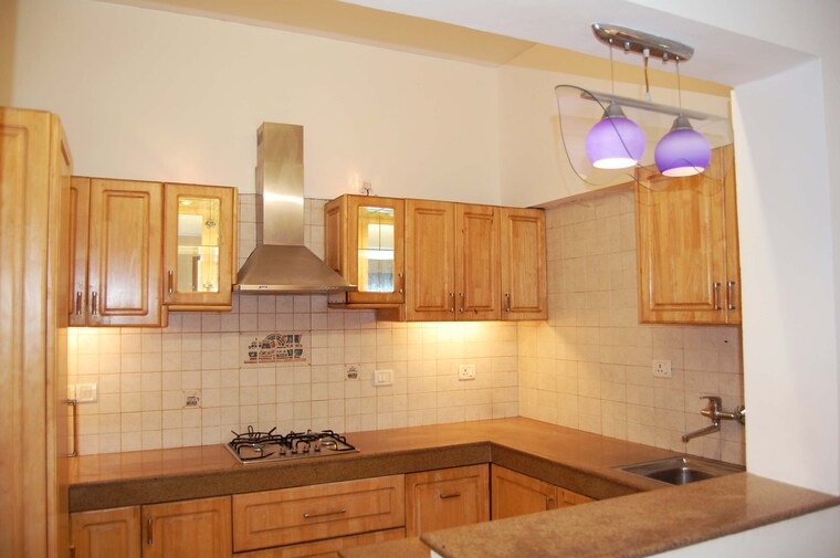 Kitchen, jor bagh 4 Bedroom 4500 Sq.Ft. Apartment In Jor Bagh Delhi 9387113