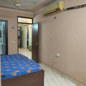 Bedroom in 1 BHK Builder Floor at Saket – for Rent
