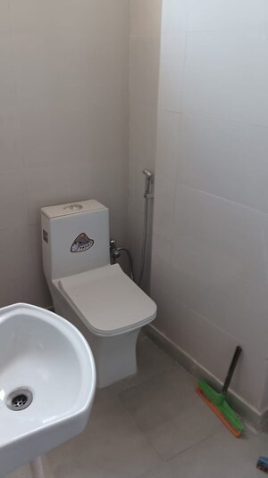 Bathroom in 1 BHK Builder Floor at Mehrauli – for Rent