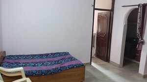 Bedroom in 1 BHK Builder Floor at Mehrauli – for Rent