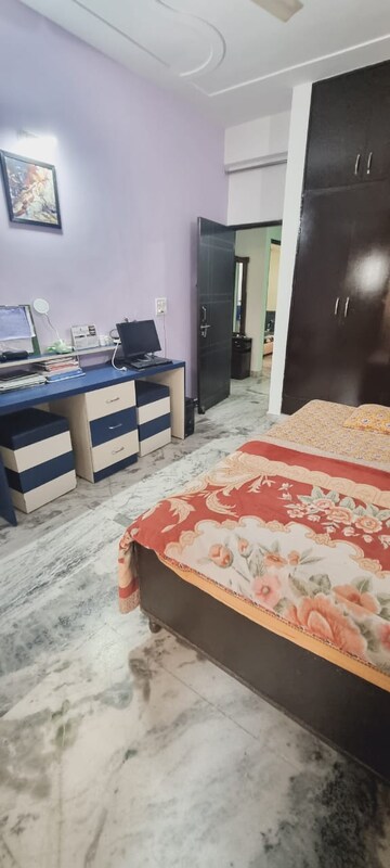 Bedroom in 3 BHK Builder Floor at Mehrauli – for Rent