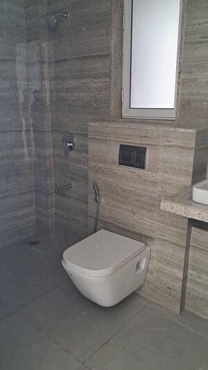Bathroom in 3 BHK Apartment at Runwal Nirvana, Parel – for Rent