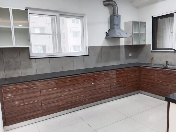 Kitchen, jayabheri-the-summit 3 Bedroom 2200 Sq.Ft. Apartment In Narsingi Hyderabad 9387233