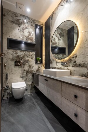 Kitchen in 4 BHK Builder Floor at Greater Kailash ii – for Rent