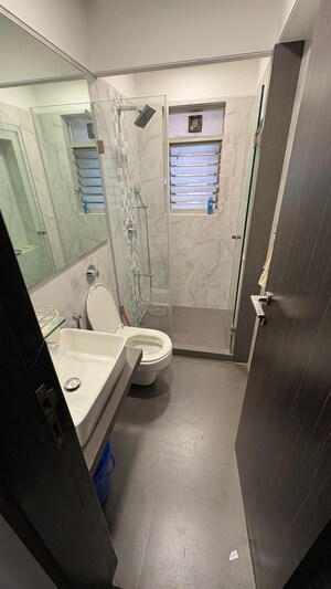 Bathroom in 2 BHK Apartment at Rajhuns Apartment, Khar West – for Sale