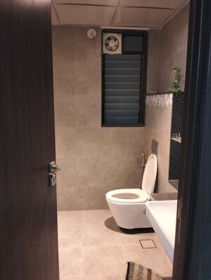 Bathroom in 3 BHK Apartment at Runal Gateway, Ravet – for Rent