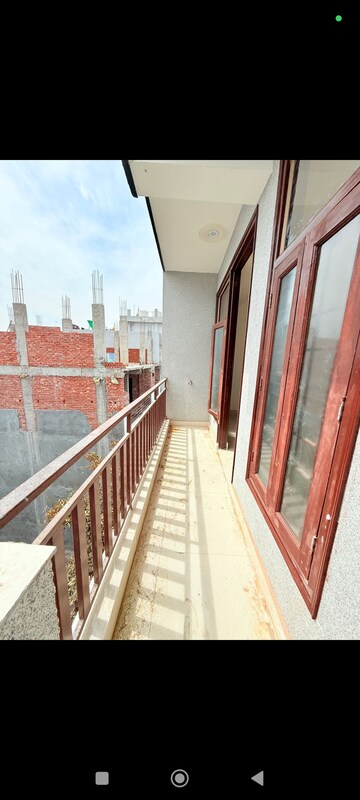 Balcony in 1.5 BHK Builder Floor at Chattarpur – for Rent