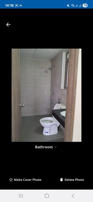 Bathroom in 2 BHK Apartment at Kalpataru Paramount, Kapur Bawdi – for Rent