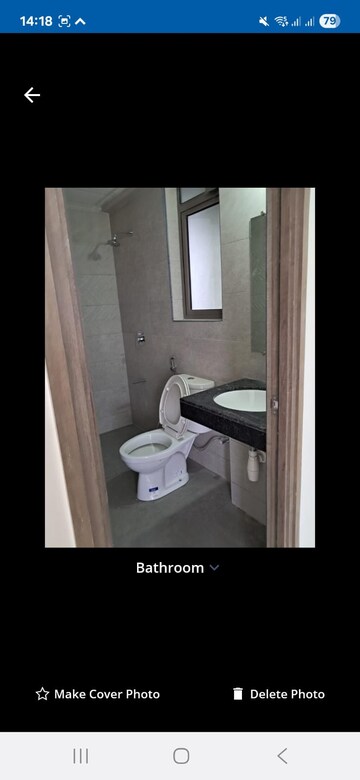 Bathroom in 2 BHK Apartment at Kalpataru Paramount, Kapur Bawdi – for Rent