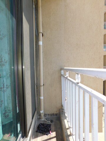 Balcony in 4 BHK Apartment at Harmony Sky Suites, Ghodbunder Road – for Rent