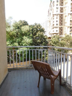 Balcony in 4 BHK Apartment at Harmony Sky Suites, Ghodbunder Road – for Rent