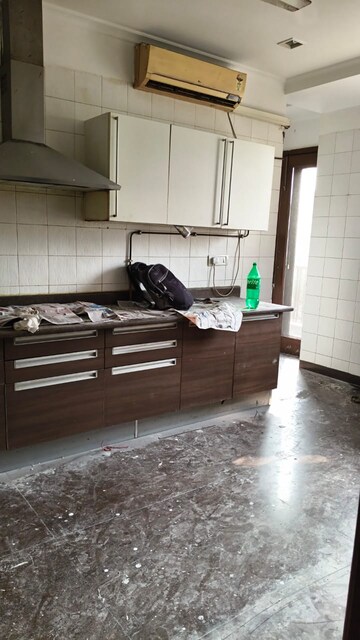 Kitchen in 4 BHK Builder Floor at Boutique Residential Apartments A-7 1, Vasant Vihar – for Rent