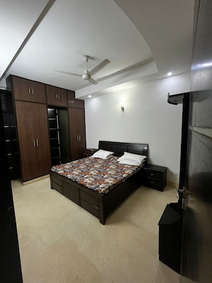 Bedroom in 3 BHK Builder Floor at East Of Kailash – for Rent