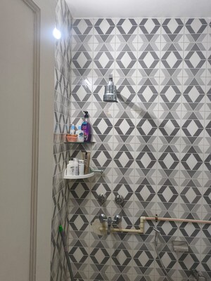 Bathroom in 3 BHK Builder Floor at Greater Kailash I – for Rent