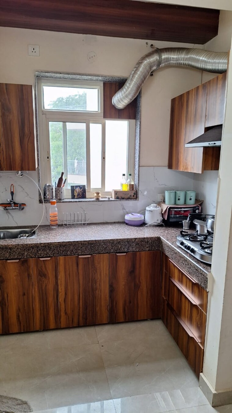 Kitchen, sector 40 1 Bedroom 747 Sq.Ft. Builder Floor In Sector 40 Gurgaon 9387414