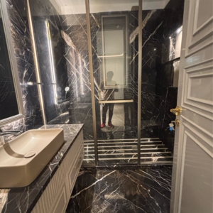 Staircase in 4 BHK Builder Floor at Vasant Vihar – for Sale