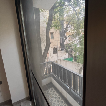 Balcony in 4 BHK Builder Floor at Vasant Vihar – for Sale