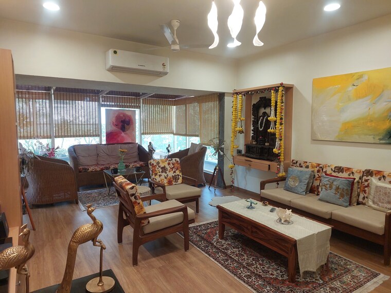 Living Room, sham-sharan 2 Bedroom 1200 Sq.Ft. Apartment In Koregaon Park Pune 9387426