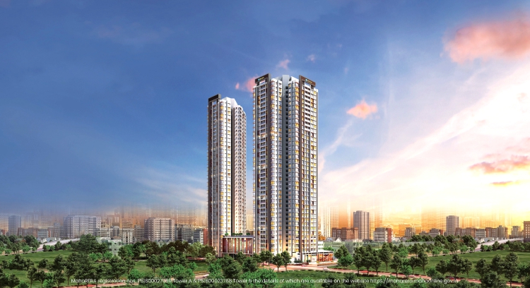 3 BHK + Pooja Room 1018 Sq.Ft. Apartment in Kalpataru Vienta