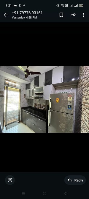 Master Bedroom in 2 BHK Apartment at Micro Srishti, Bhandup West – for Sale