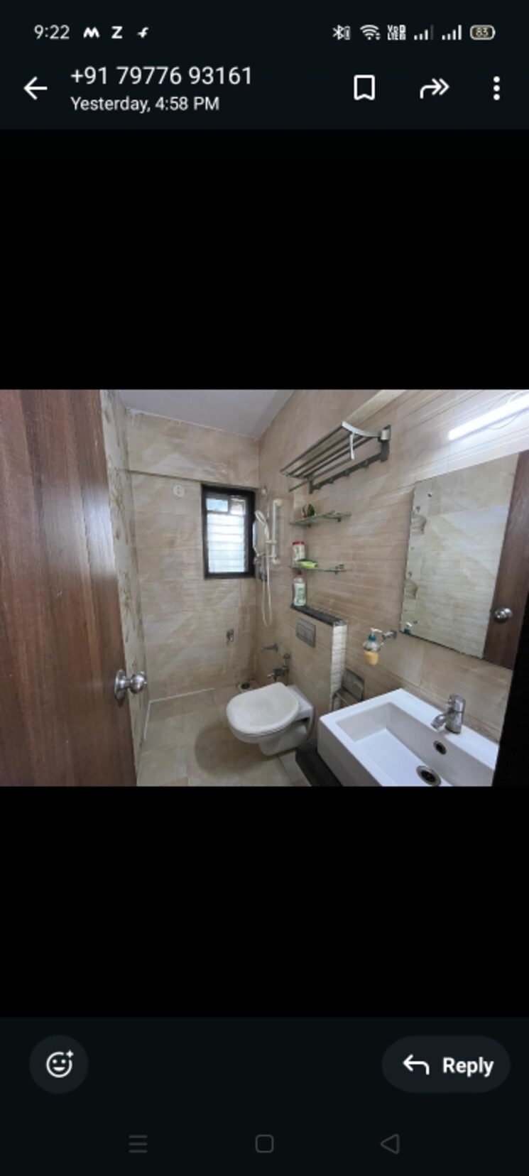 Bathroom, micro-srishti 2 Bedroom 830 Sq.Ft. Apartment In Bhandup West Mumbai 9387460