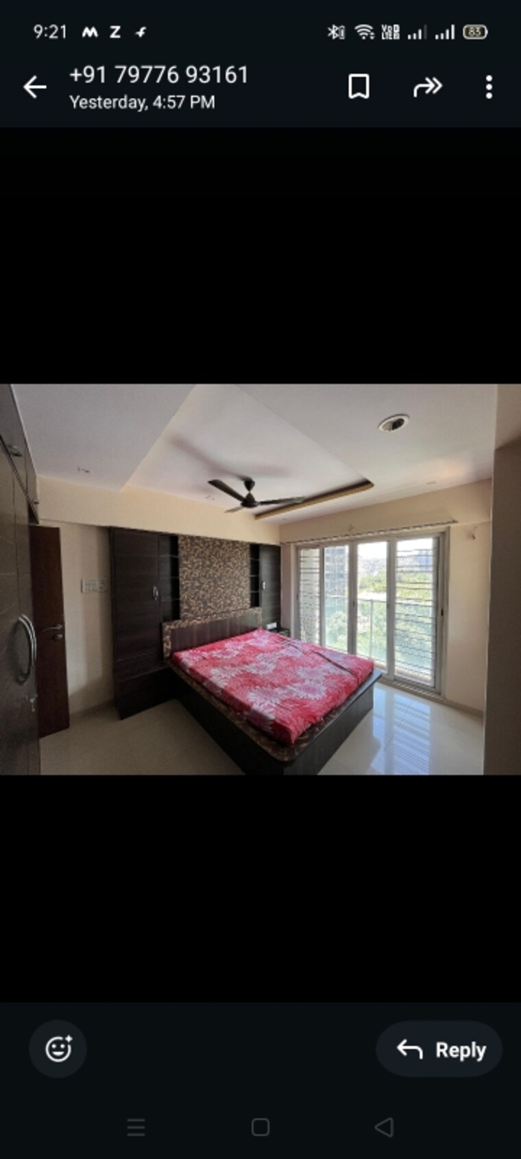 Bedroom, micro-srishti 2 Bedroom 830 Sq.Ft. Apartment In Bhandup West Mumbai 9387460